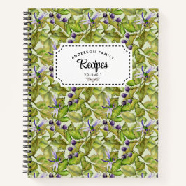 BlackBerry Family Rezept SpiralNotebook Notizblock