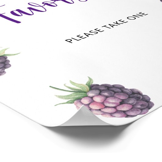 BlackBerry - Favoriten Poster (Ecke)