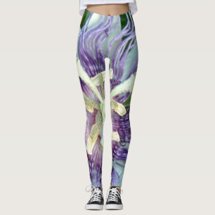 BlackBerry-Flecken mit Blumen Leggings