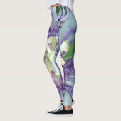 BlackBerry-Flecken mit Blumen Leggings (Links)