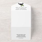 BlackBerry Frucht Sommer Elegante Rustikale Hochze All In One Einladung (Außenbereich)