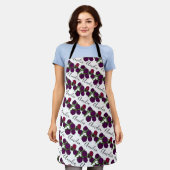 BlackBerry Früchte zeichnend Namensstruktur Schürze (Getragen)