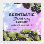 BlackBerry Fruchtpaket Etiketten (Design 2)