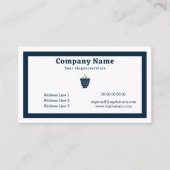 BlackBerry Fruit Business Card Visitenkarte (Vorderseite)