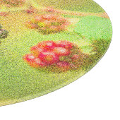 "BlackBerry Fruit Pflanze" Niedliches Foto. Jetzt Schneidebrett (Ecke)