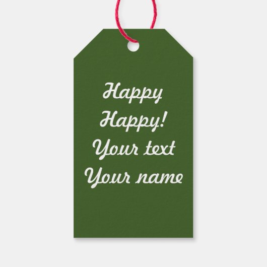 BlackBerry Geschenkanhänger (Rückseite)