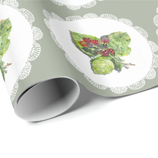 BlackBerry Geschenkpapier (Rolleneckpunkt)