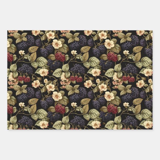 BlackBerry Geschenkpapier Set (Vorderseite 2)