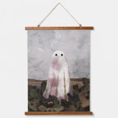 BlackBerry Ghost Wandteppich Mit Holzrahmen (Vorderseite)