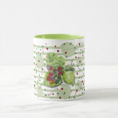 BlackBerry grün und rot Tasse (Zentrum)