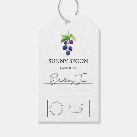 BlackBerry Hang Tag Geschenkanhänger (Vorderseite)