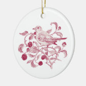 BlackBerry Harvest - Keramik Ornament (Links)