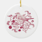 BlackBerry Harvest - Keramik Ornament (Hinten)
