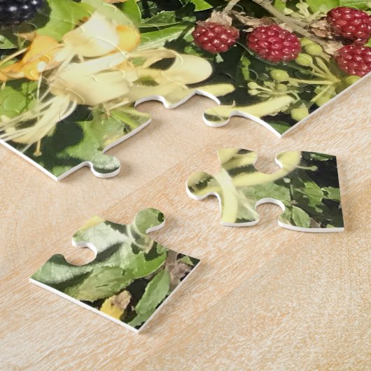BlackBerry & Honeysuckle in englischer Sprache Puzzle (Seite)