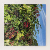 BlackBerry & Honeysuckle in englischer Sprache Puzzle (Horizontal)