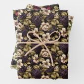 BlackBerry in Bloom Geschenkpapier Set (Beispiel)