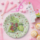 BlackBerry in Rot und Schwarz Pappteller (Party)