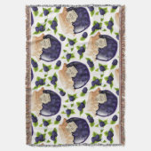 BlackBerry Jam Decke (Vorderseite Vertikal)