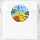 BlackBerry Jam Dosieren von Labels Aufkleber Sonne (Tasche)