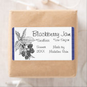BlackBerry Jam Jar Label (Benutzerdefiniert) (Insitu)