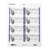 BlackBerry Jam Jar Label (Benutzerdefiniert) (Vorne)