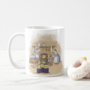 Blackberry-Jam-Mäuse-Cottagecore Kaffeetasse