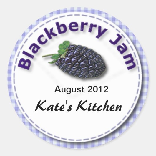 BlackBerry Jam Sticker (Vorderseite)
