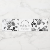 BlackBerry-Jam-Wrap-around-Label von Sketch Wasserflaschenetikett (Einzelnes Label)