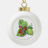 BlackBerry Keramik Kugel-Ornament (Vorderseite)