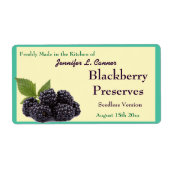 BlackBerry-Konfitüre oder Obstkonserven (Vorne)