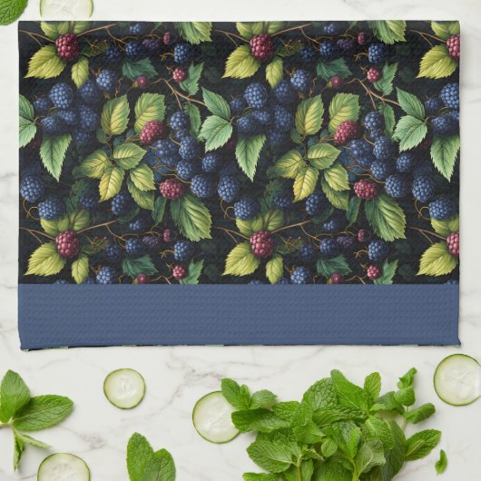 BlackBerry - Küchentücher (Gefaltet)