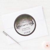 BlackBerry Label 2b Runder Aufkleber (Umschlag)