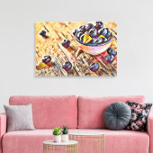 BlackBerry Leinwanddruck (Insitu (Wohnzimmer))