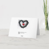 BlackBerry Liebe Feiertagskarte (Rückseite)