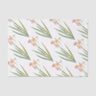 BlackBerry lily Blume Pattern Seidenpapier