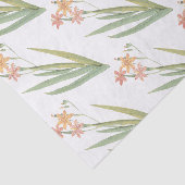 BlackBerry lily Blume Pattern Seidenpapier (Ausschnitt)