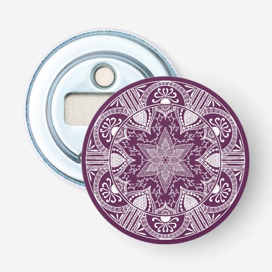 BlackBerry Mandala Flaschenöffner (Vorderseite)