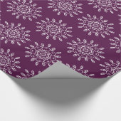 BlackBerry Mandala Geschenkpapier (Ecke)