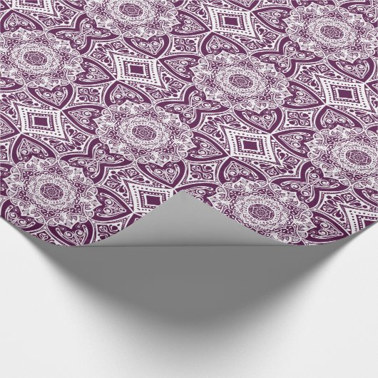 BlackBerry Mandala Geschenkpapier (Ecke)