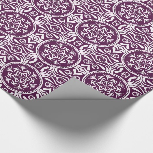 BlackBerry Mandala Geschenkpapier (Ecke)