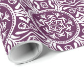 BlackBerry Mandala Geschenkpapier (Rolleneckpunkt)