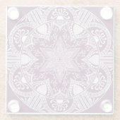 BlackBerry Mandala Glasuntersetzer (Rückseite)