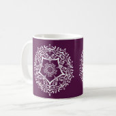 BlackBerry Mandala Kaffeetasse (Vorderseite Links)