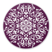 BlackBerry Mandala Keramikknauf (Vorderseite)
