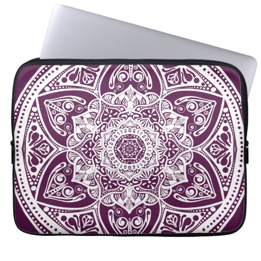 BlackBerry Mandala Laptopschutzhülle (Vorderseite)