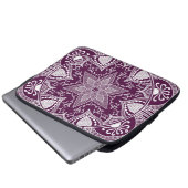 BlackBerry Mandala Laptopschutzhülle (Vorne Knopf)