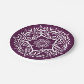 BlackBerry Mandala Pappteller (Schrägansicht)