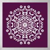 BlackBerry Mandala Poster (Vorne)