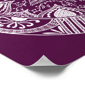 BlackBerry Mandala Poster (Ecke)