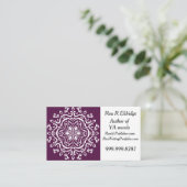 BlackBerry Mandala Visitenkarte (Stehend Vorderseite)